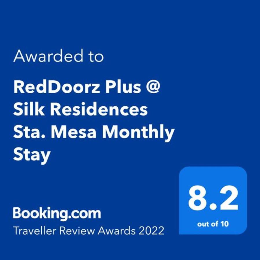 Reddoorz Plus @ Silk Residences Sta. Mesa Monthly Stay Manila Bagian luar foto